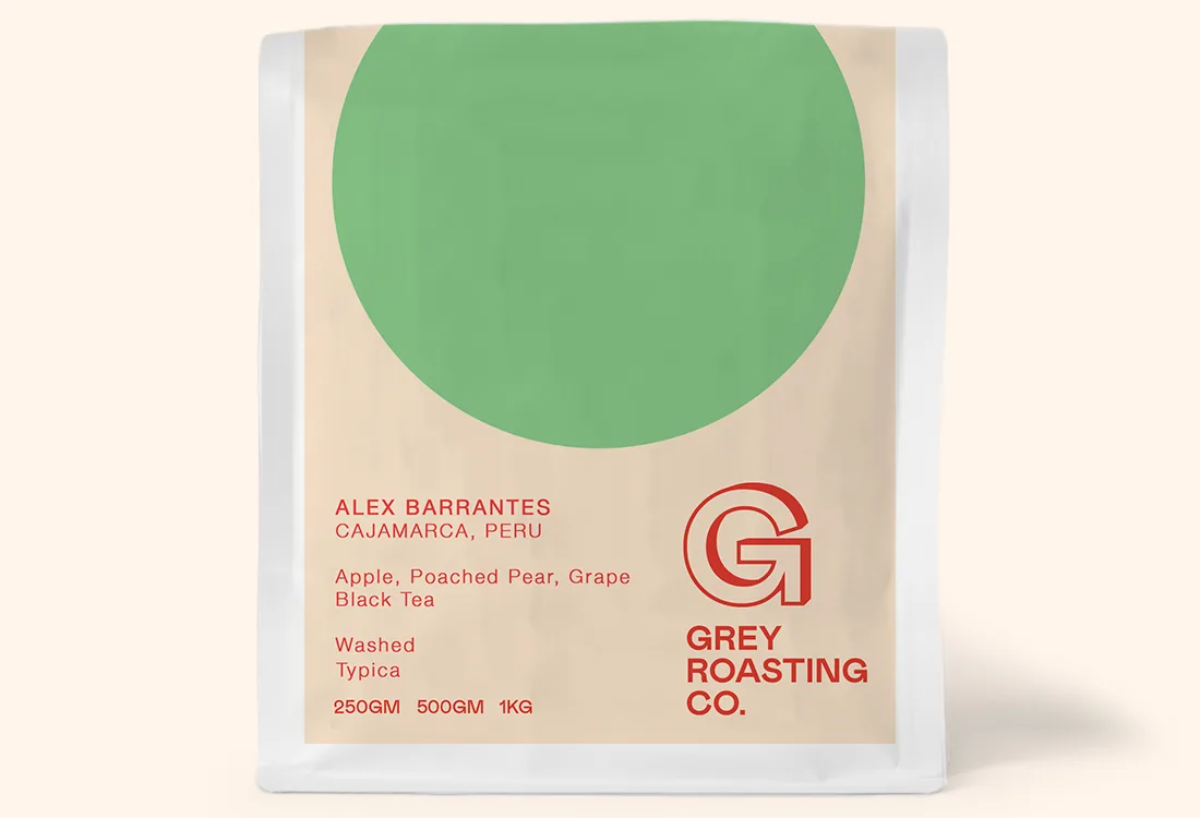 alex barrantes, cajamarca, peru - washed - peru coffee by grey roasting co | the tasting room