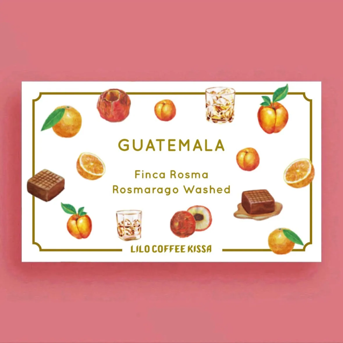 guatemala finca rosma rosmarago washed - guatemala coffee by lilo coffee roasters
