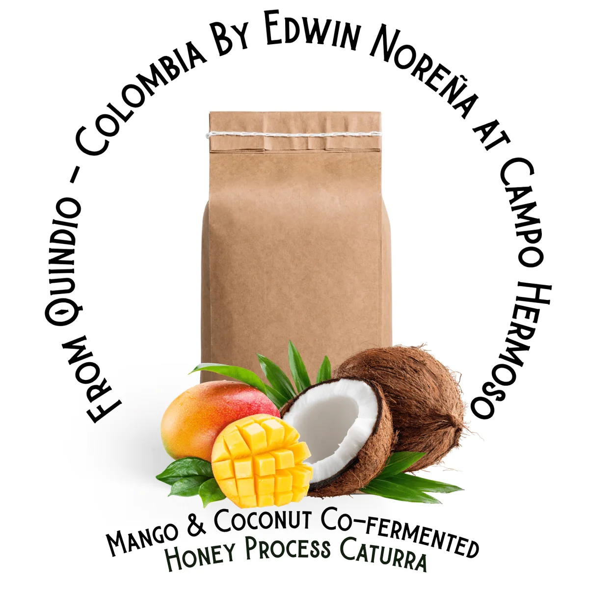 co fermented coffee mango & coconut coffee by rigby roastery