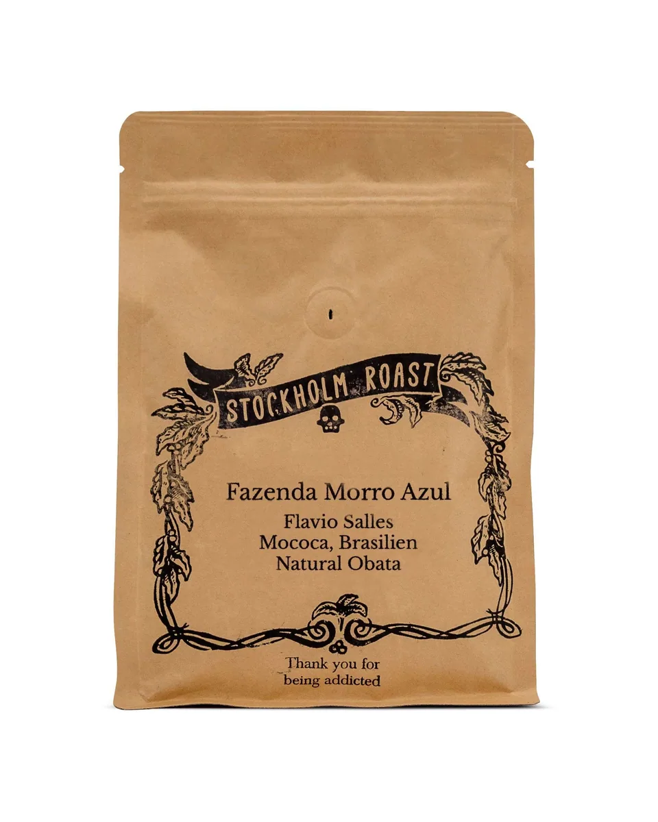 fazenda morro azul brazil coffee by stockholm roast