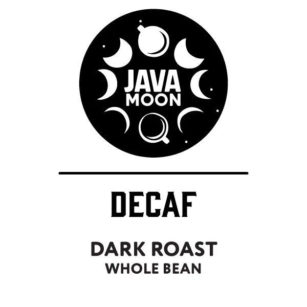 java moon decaf coffee by h&s coffee roasters