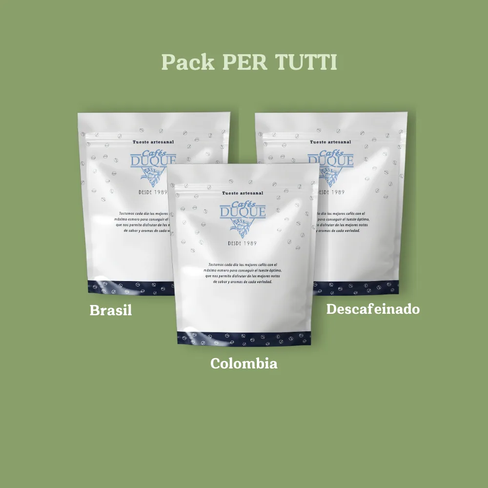 pack per tutti coffee by cafés duque
