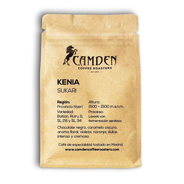 kenia – sukari coffee by camden coffee roasters (velilla de san antonio) - café de especialidad | specialty coffee madrid
