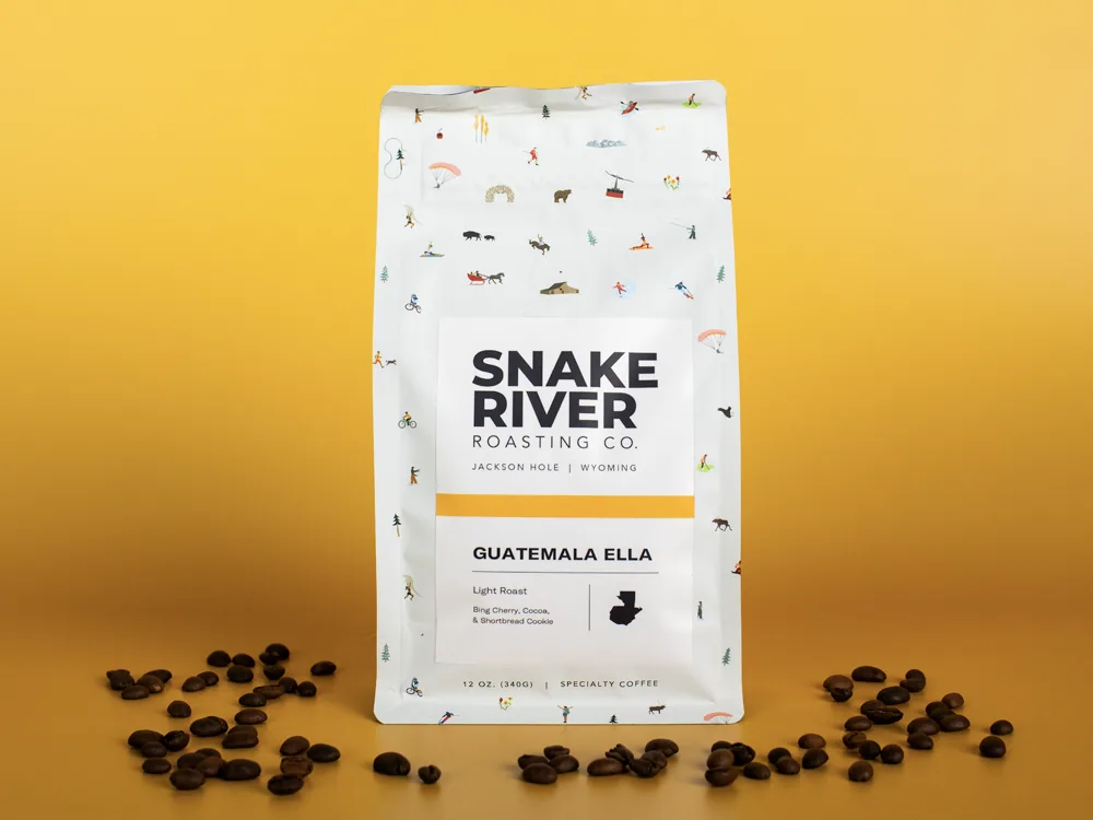 guatemala ella coffee by snake river roasting company