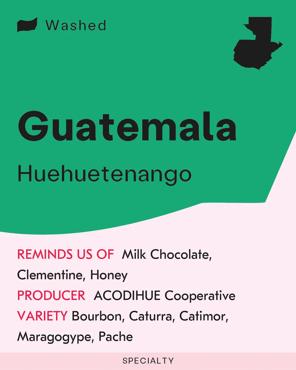 guatamela, huehuetenango coffee by sk coffee: whittier