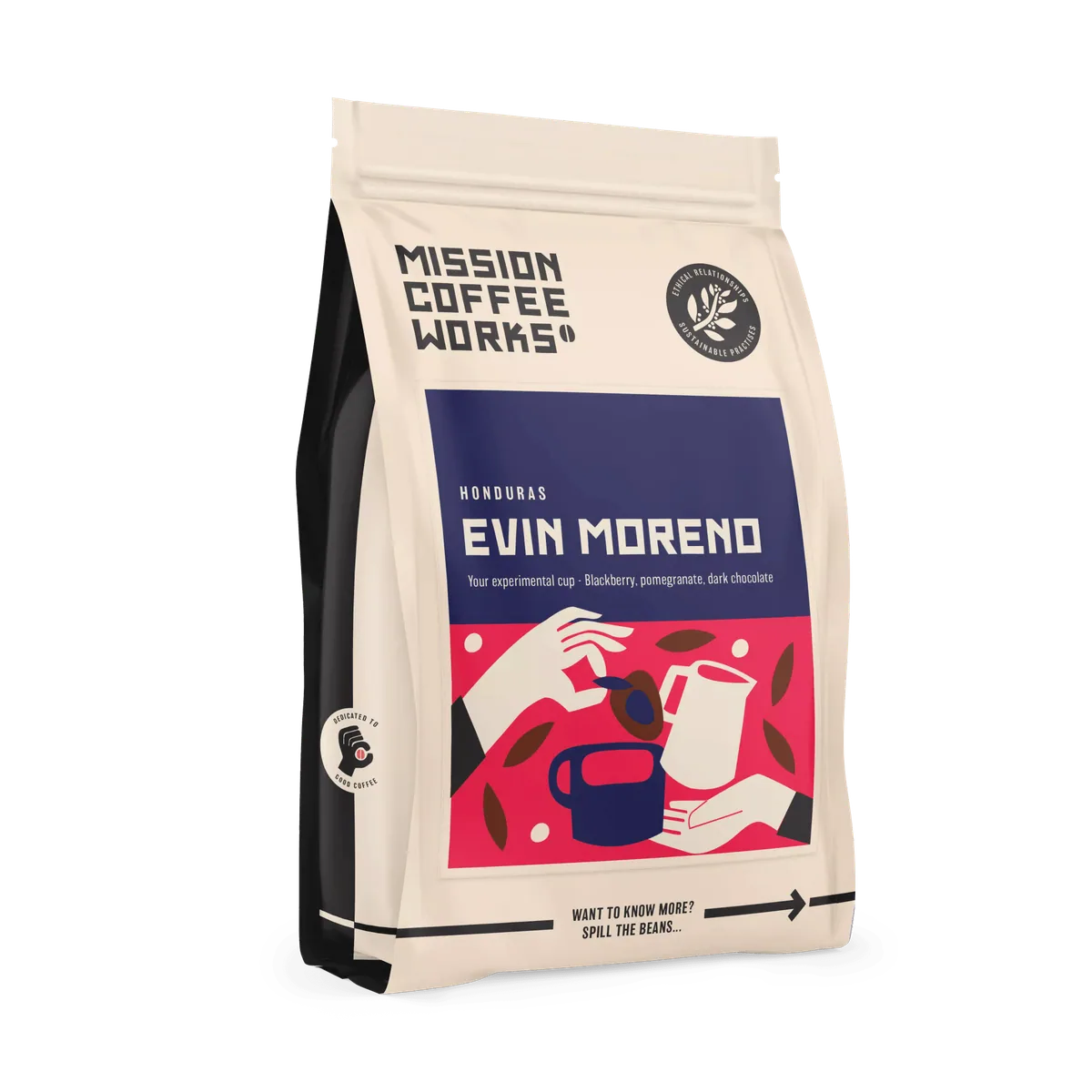 evin moreno, honduras (natural) coffee by mission coffee works