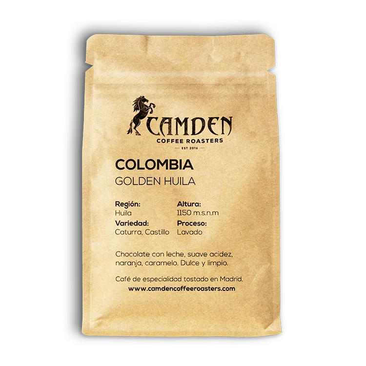 colombia – golden huila coffee by camden coffee roasters (velilla de san antonio) - café de especialidad | specialty coffee madrid