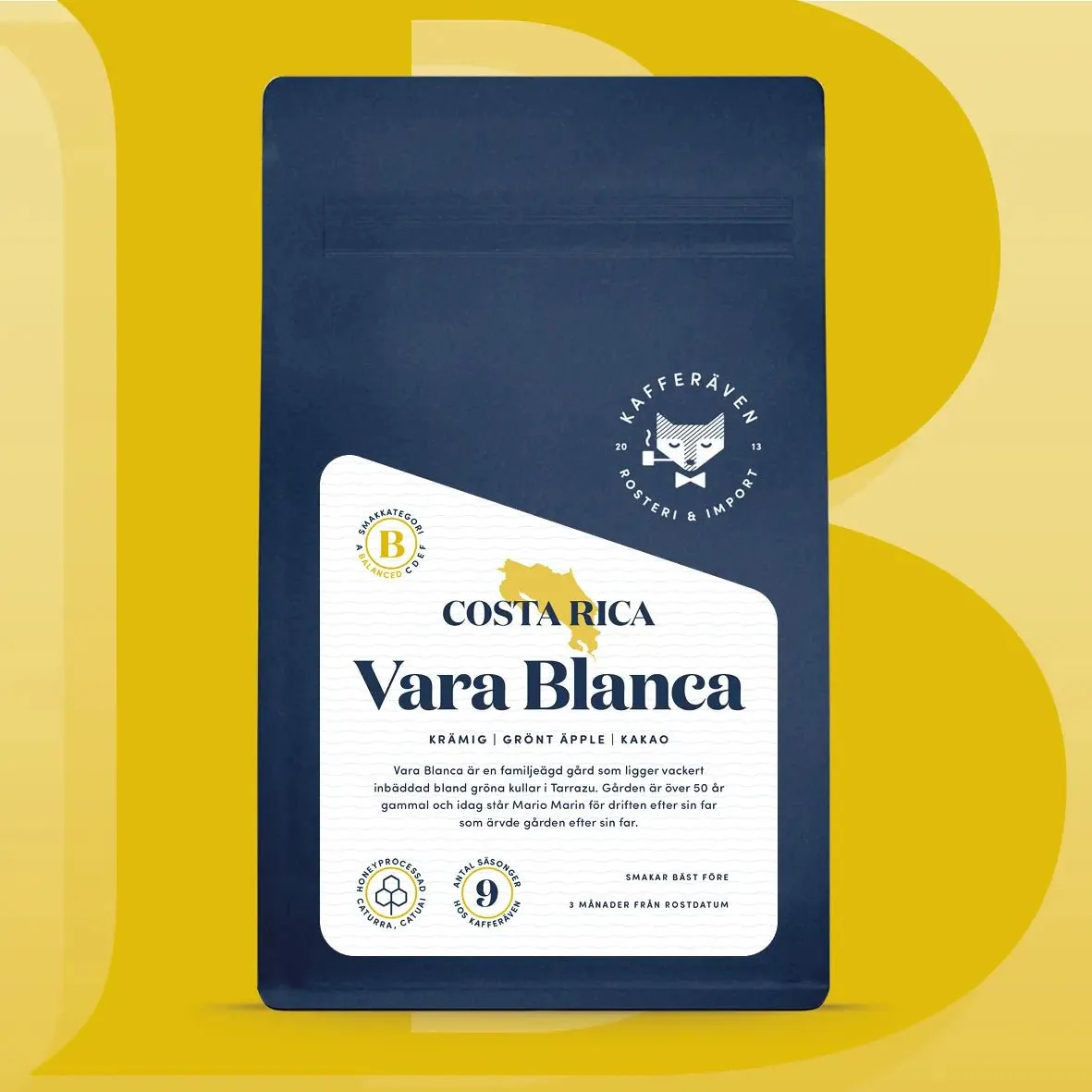 vara blanca - kaffe från costa rica coffee by kafferäven