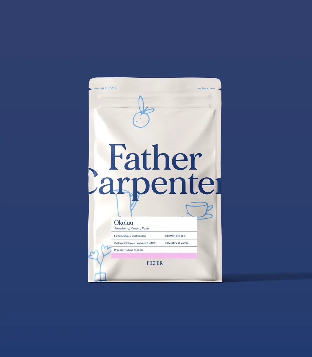 okoluu, ethiopia - filter - ethiopia coffee by father carpenter