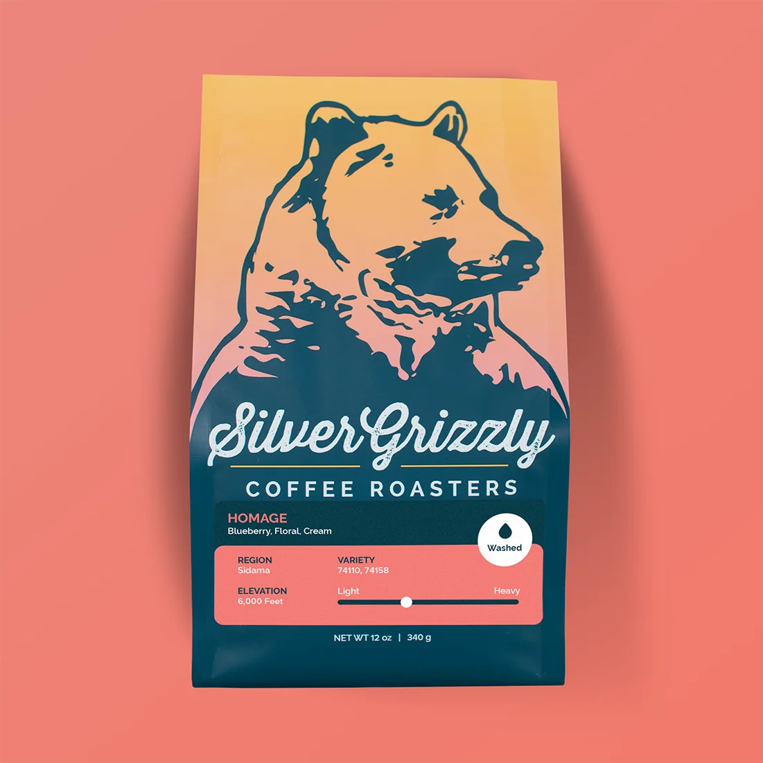 homage coffee by silver grizzly coffee roasters