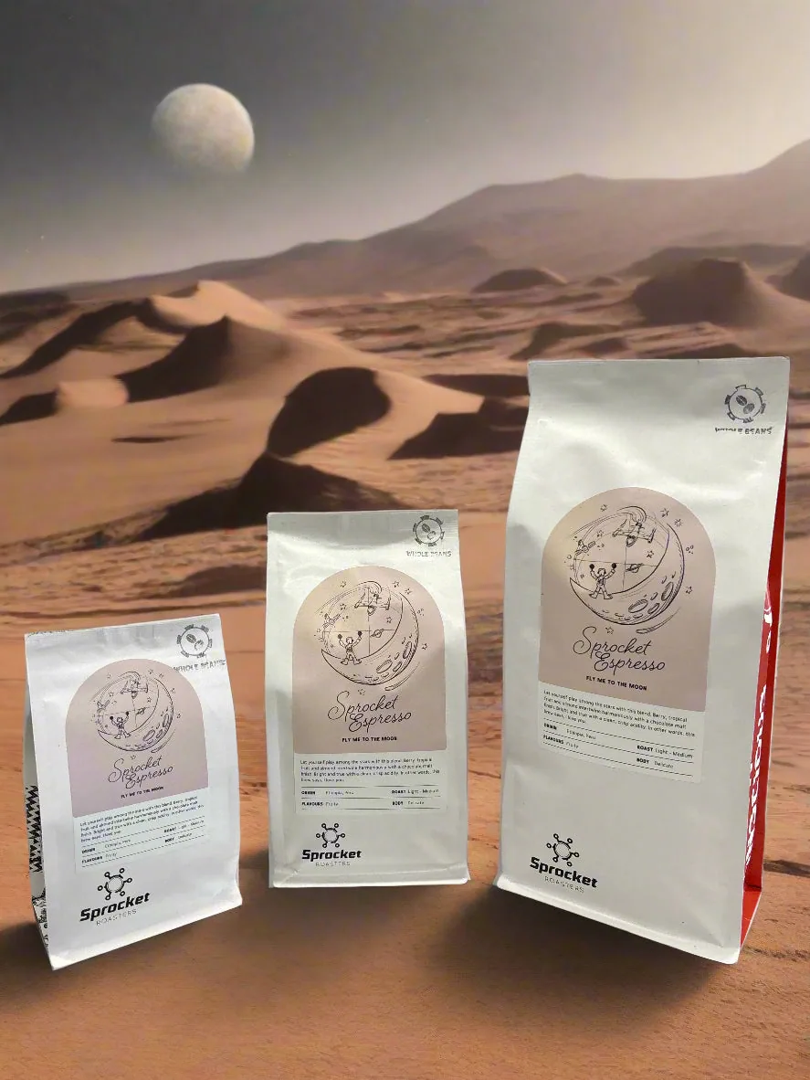 sprocket espresso coffee by sprocket roasters