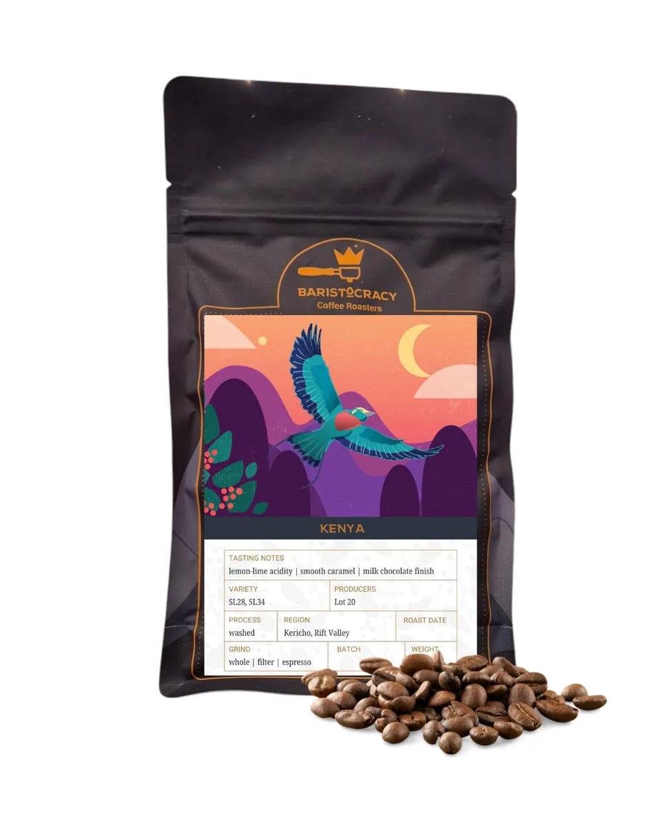kenya coffee by baristocracy coffee