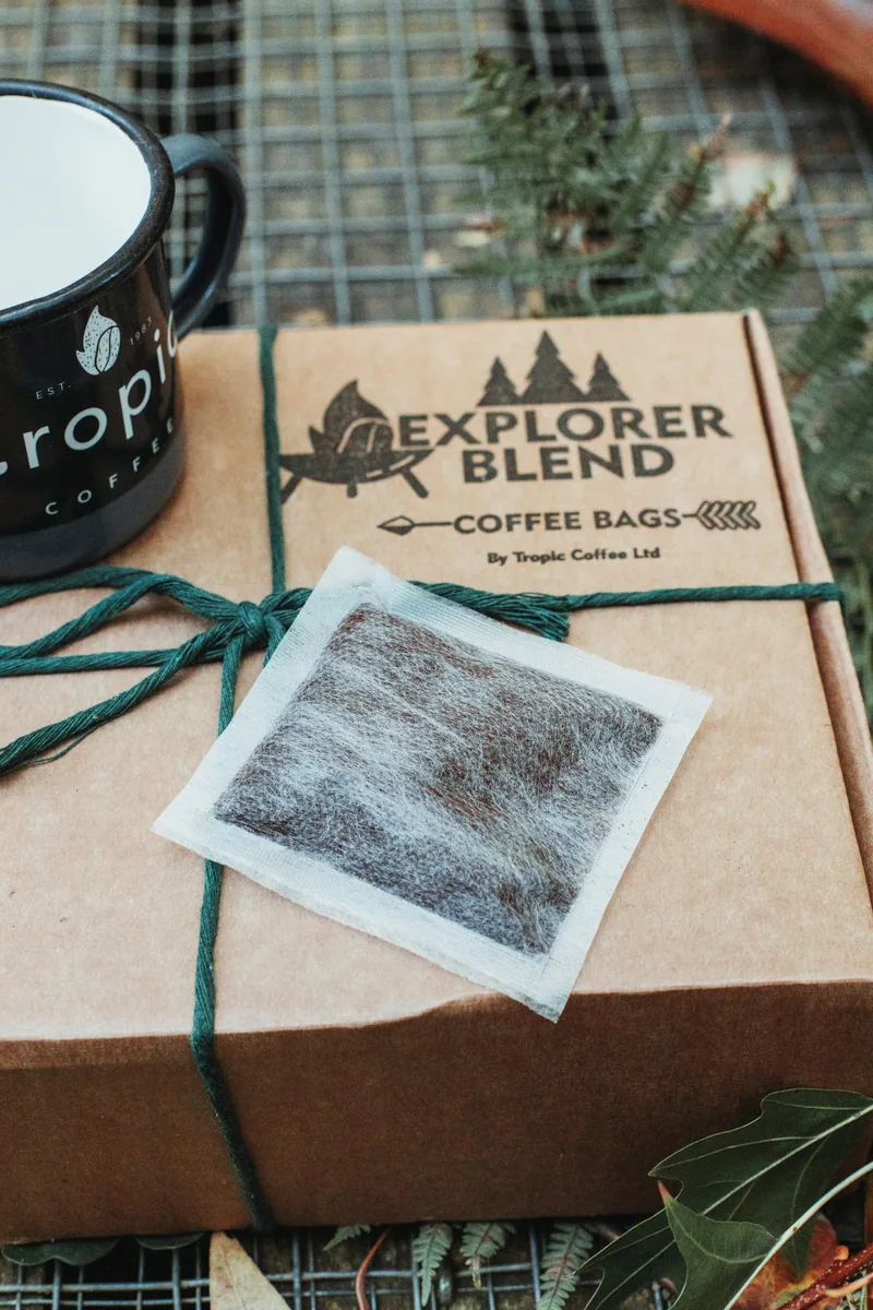 explorer coffee bags coffee by tropic coffee ltd