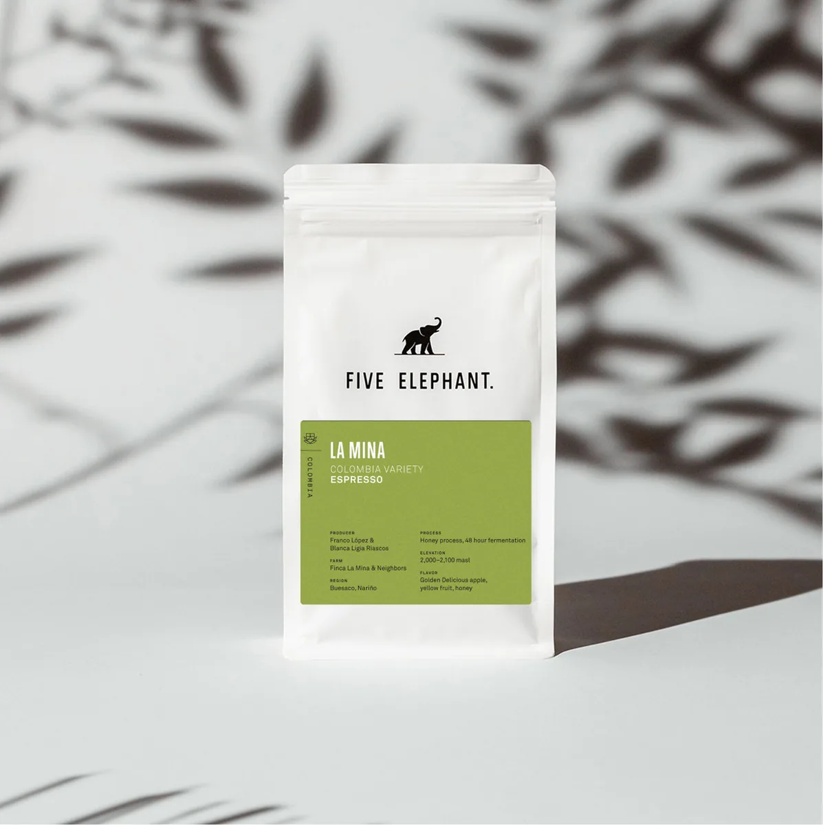 colombia la mina – espresso - colombia coffee by five elephant