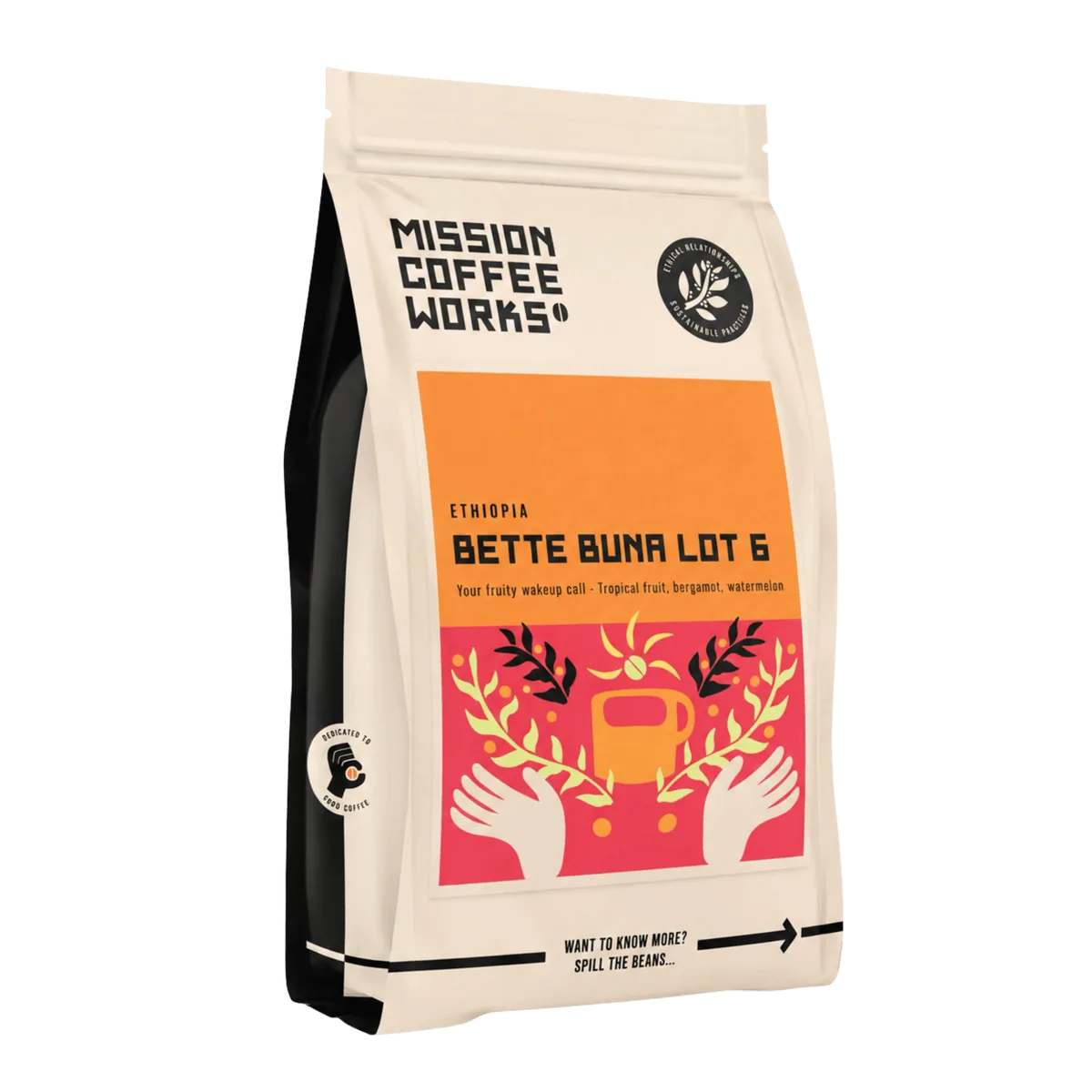 bette buna farm lot 6, ethiopia coffee by mission coffee works