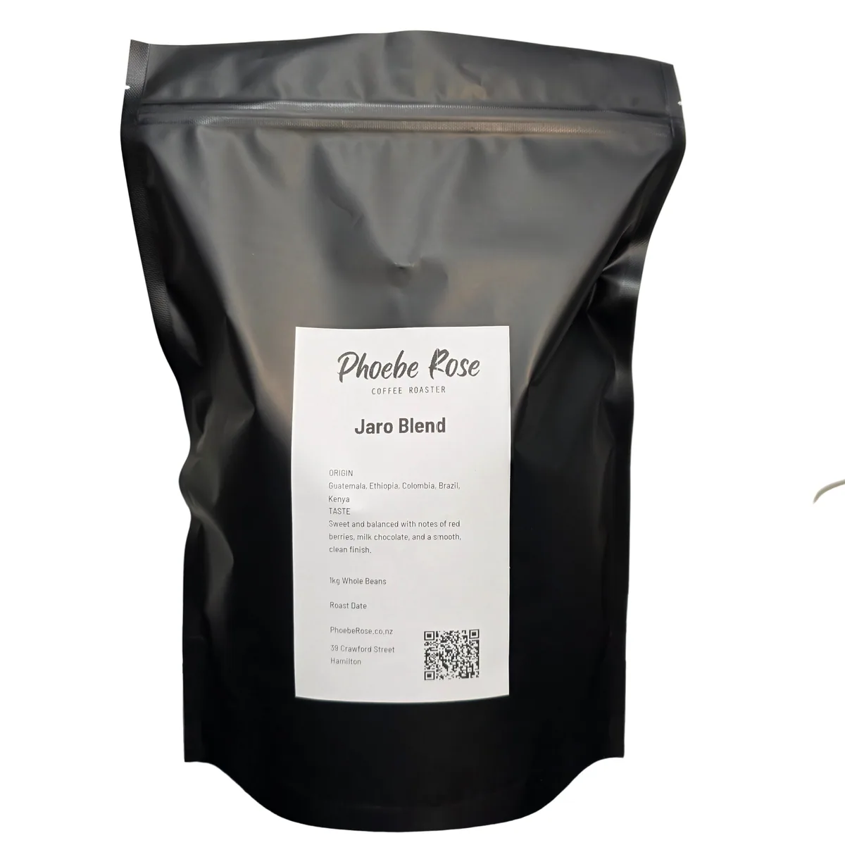 jaro blend coffee by phoebe rose coffee roaster