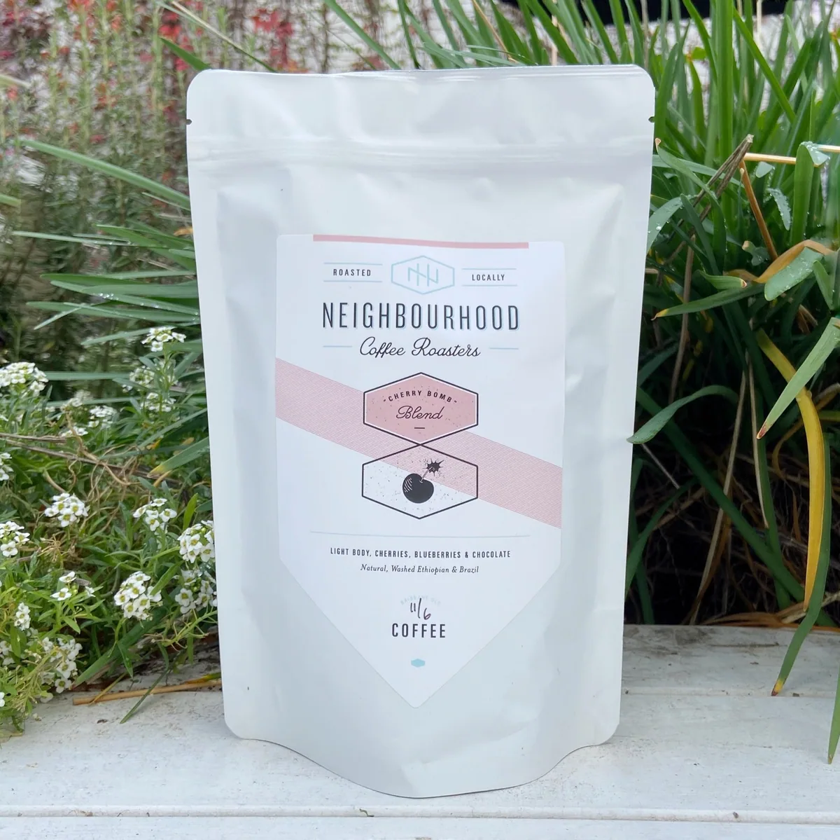 cherry bomb coffee by neighbourhood coffee roasters