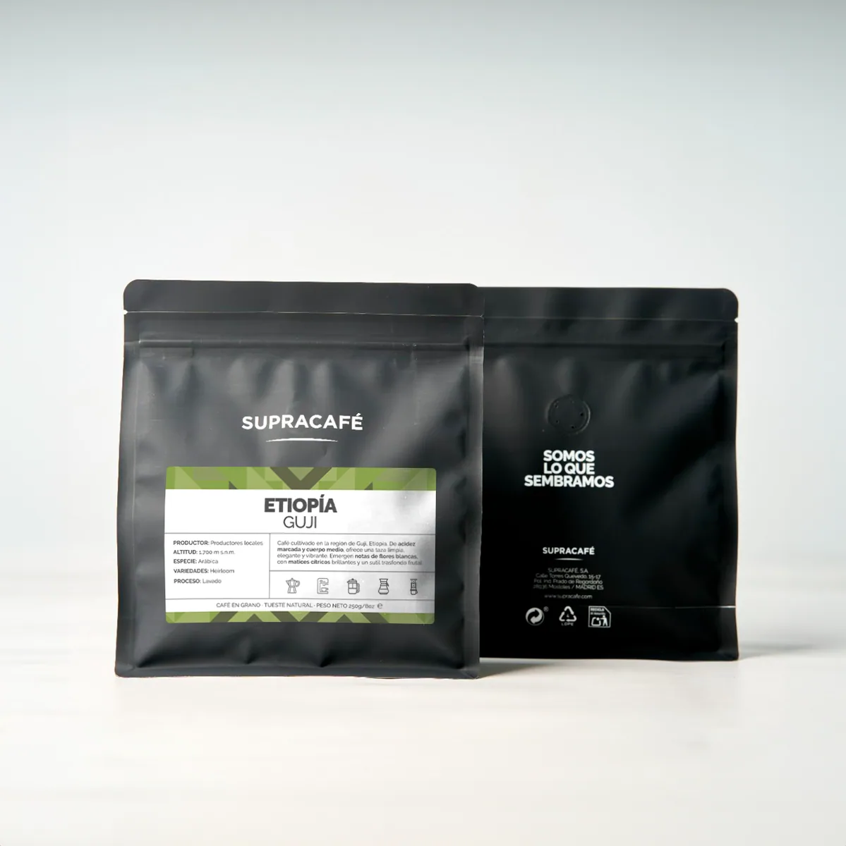 café de etiopía guji - ethiopia coffee by supracafé s.a.