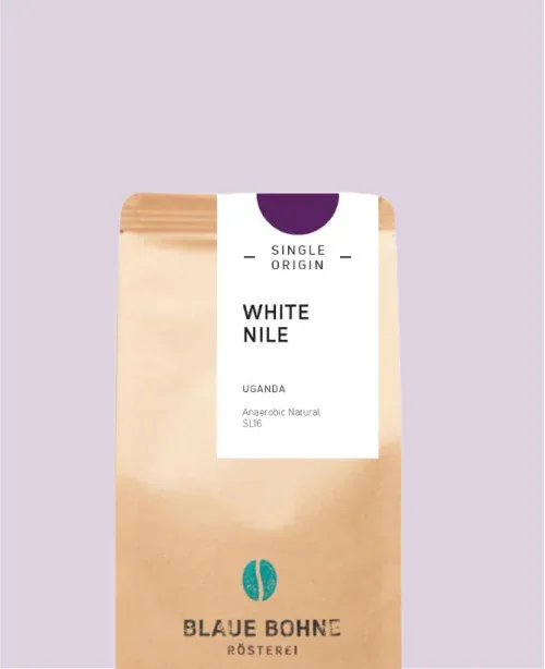 white nile (uganda) coffee by blaue bohne rösterei