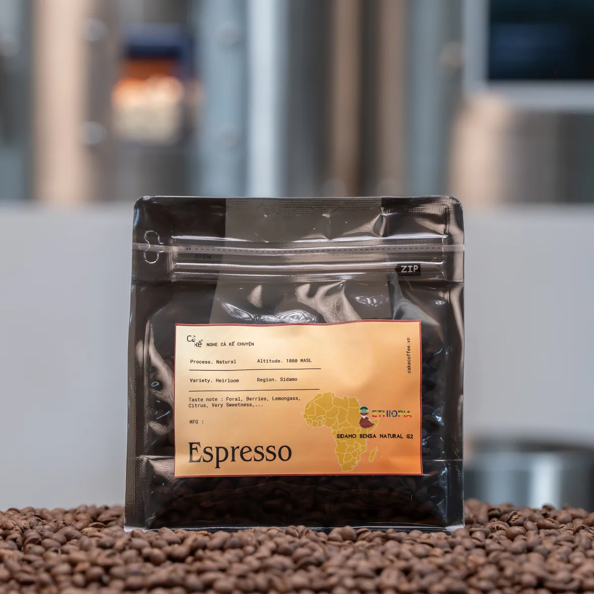 ethiopia yirgacheffe g2 natural - ethiopia coffee by cà kể specialty coffee