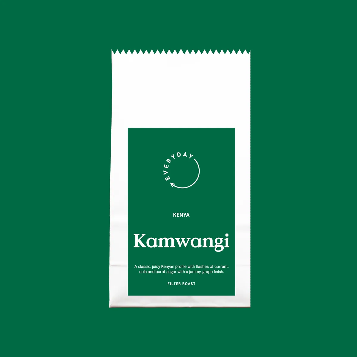 kenya kamwangi filter coffee by everyday coffee