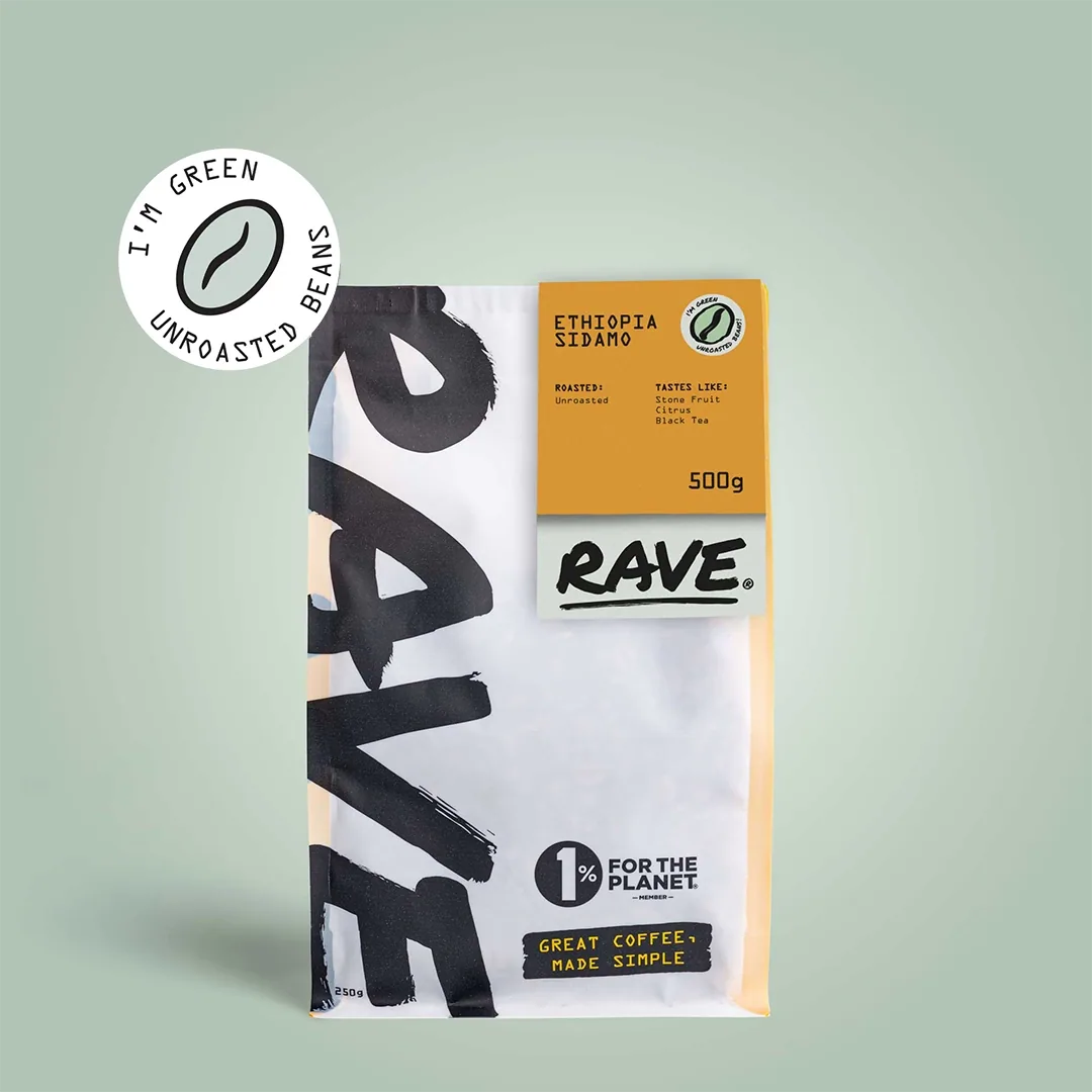 ethiopia sidamo green coffee beans coffee by rave coffee love lane