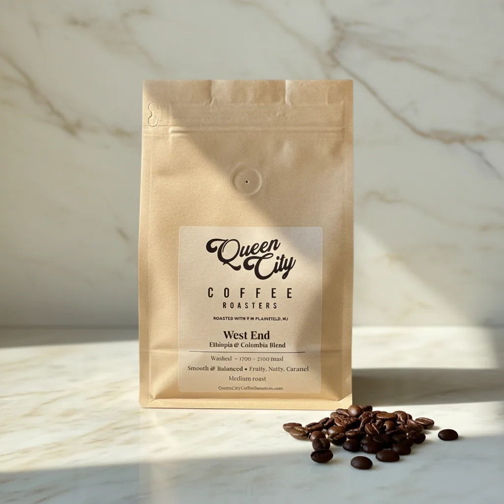 west end coffee by queen city coffee roasters