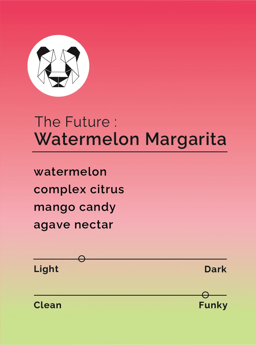 the future - watermelon margarita coffee by black & white coffee roasters