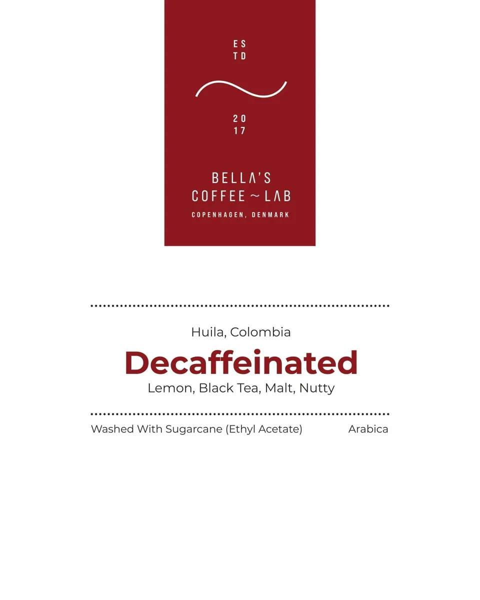 decaffinated coffee colombia coffee by bellas coffee lab roastery
