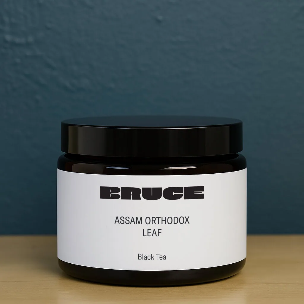 assam orthodox black loose leaf tea - india + yunnan coffee by bruce tea coffee