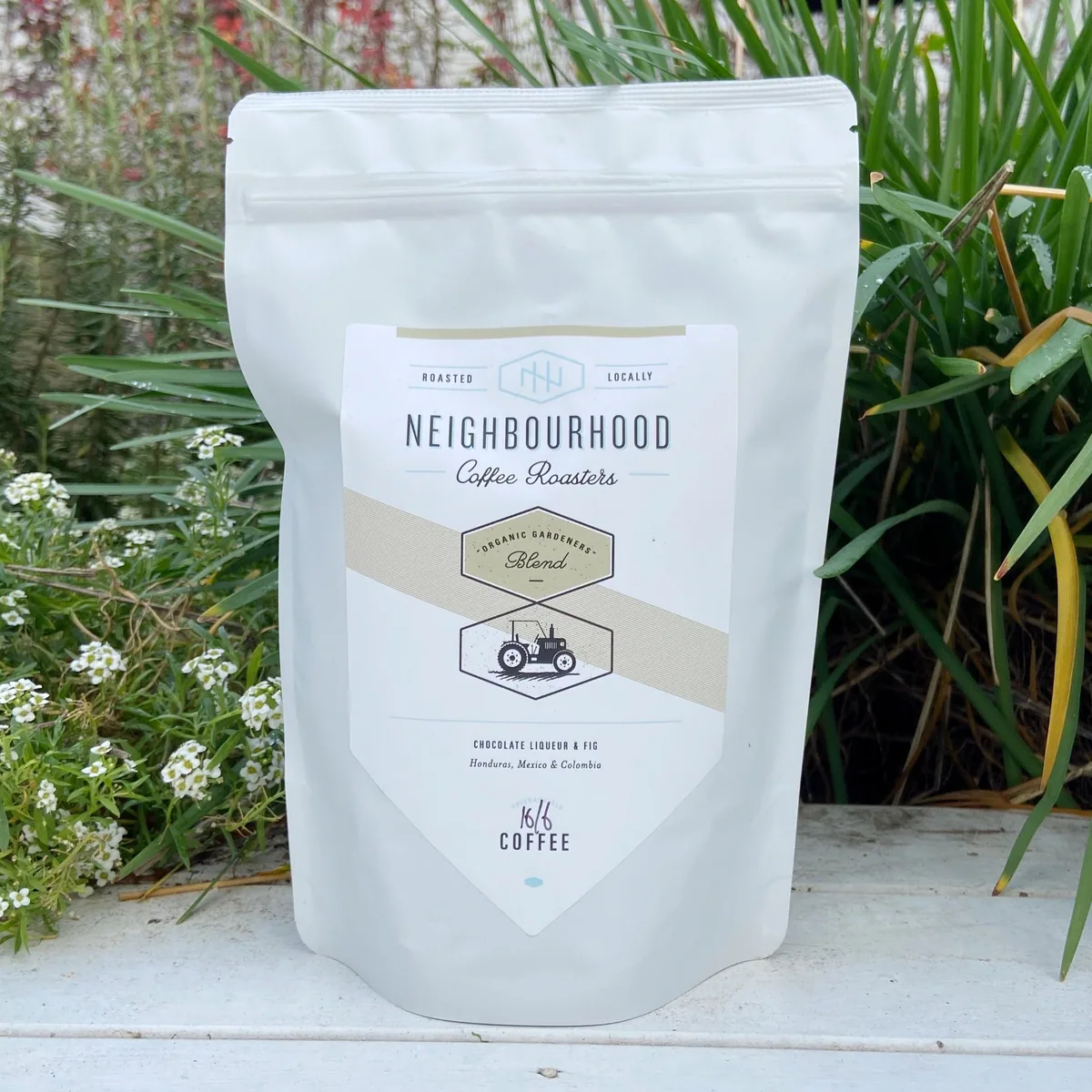 organic gardeners coffee by neighbourhood coffee roasters