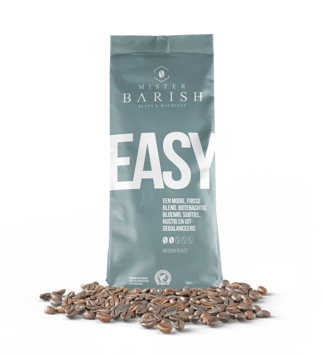 easy - mister barish - koffiebonen - 750gr coffee by mister barish beans & machines