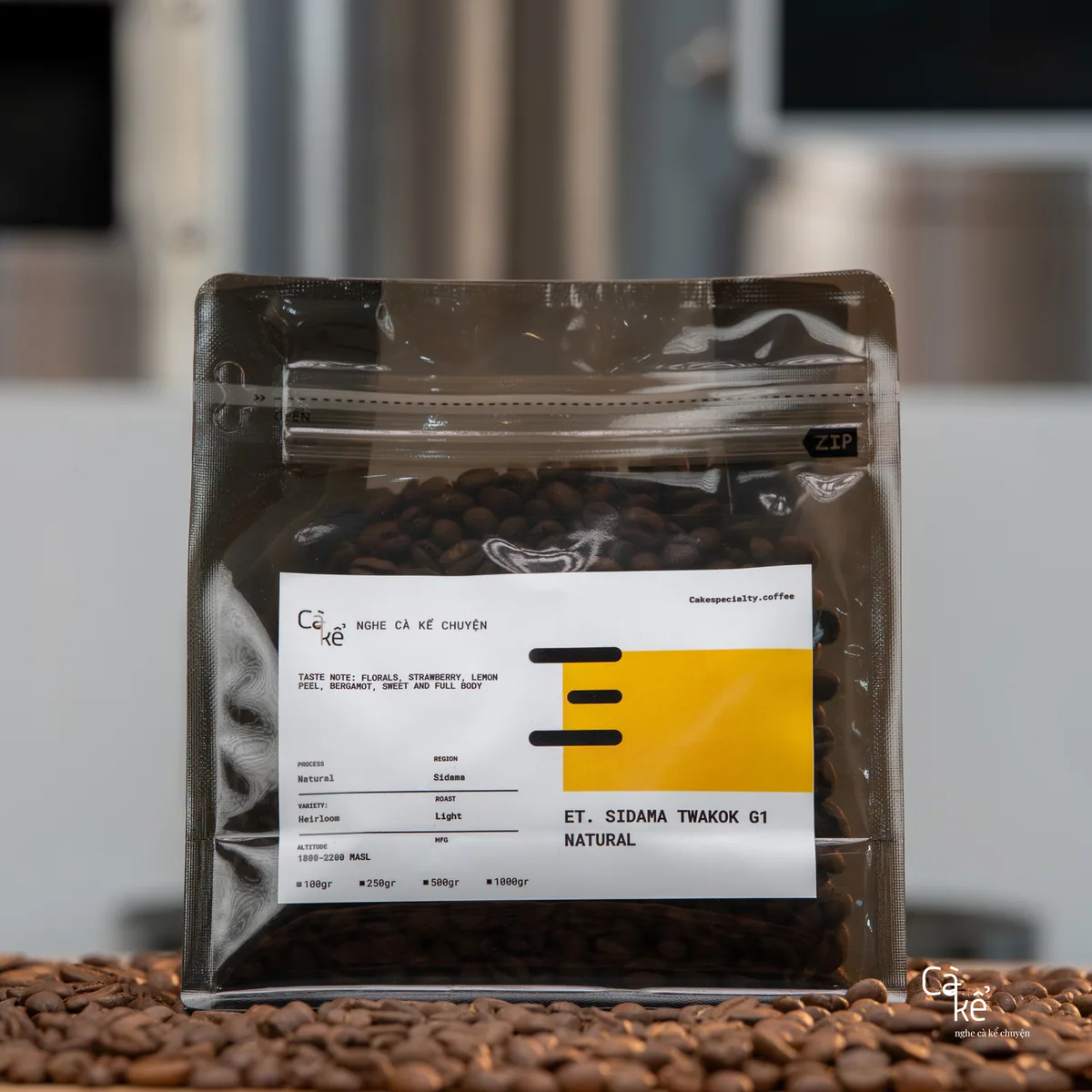 cà phê đặc sản et sidama twakok g1 natural - ethiopia coffee by cà kể specialty coffee