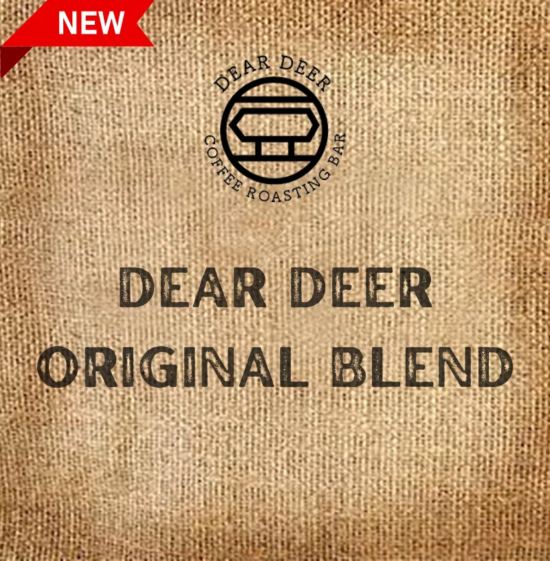 (new) dear deer original blend coffee by dear deer coffee roasting bar pakuranga