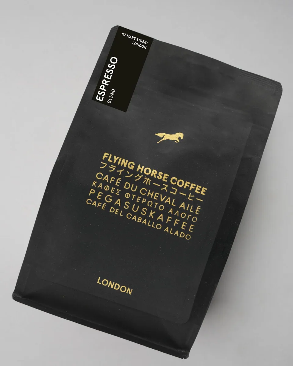 espresso blend coffee by flying horse coffee