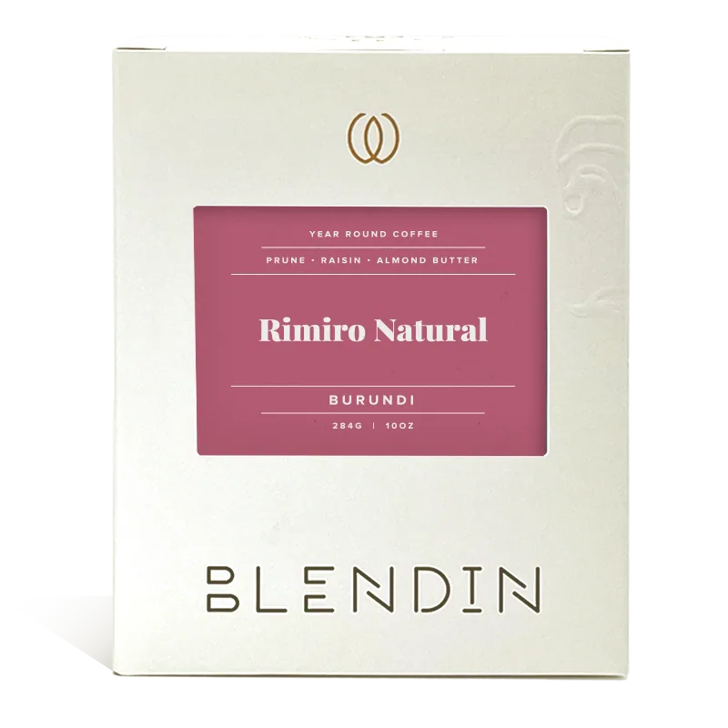 rimiro natural - burundi coffee by blendin coffee club