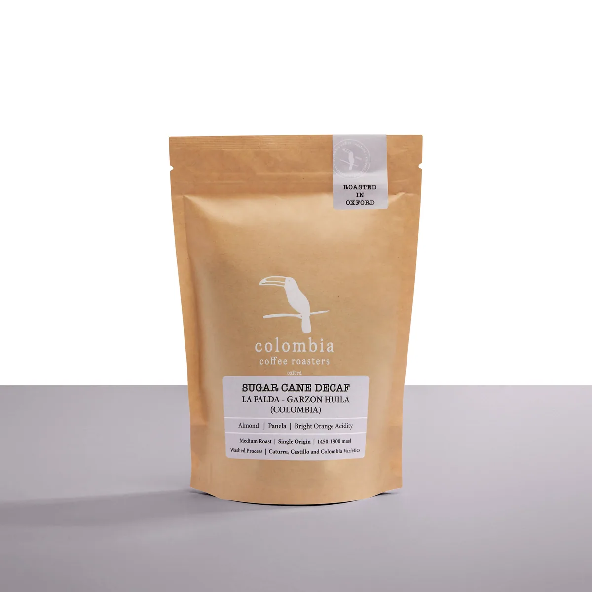 sugar cane decaf (washed process) colombia coffee by colombia coffee roasters