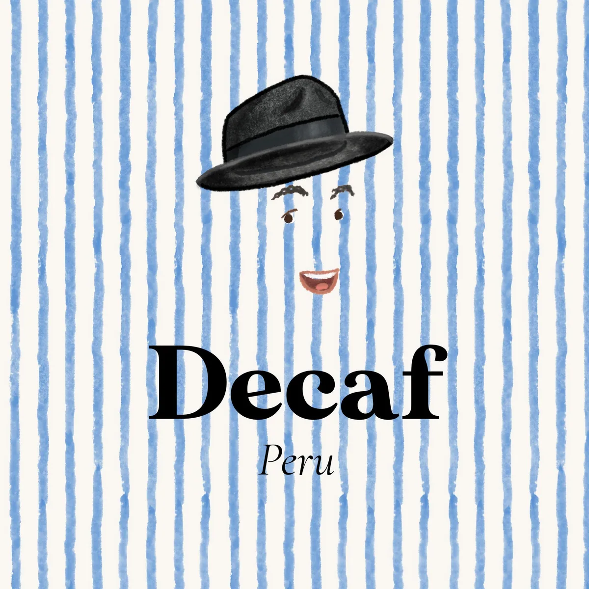 decaf - peru, café del futuro, organic, washed coffee by black hat coffee - specialty espresso bar