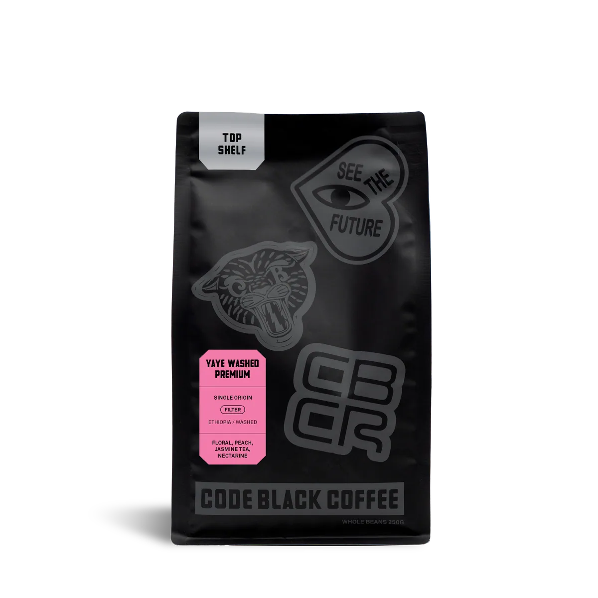 ethiopia yaye premium washed filter - single origin - ethiopia coffee by code black
