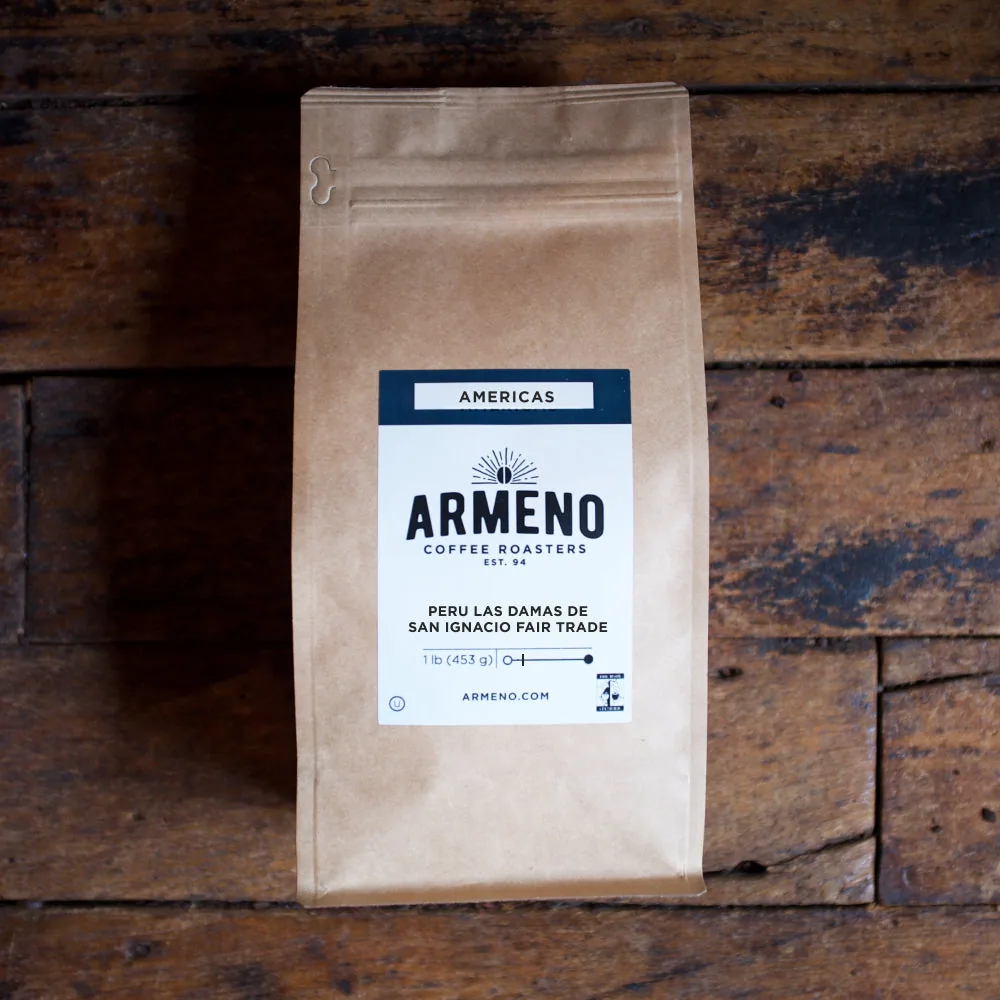 peru las damas de san ignacio fair trade coffee by armeno coffee roasters ltd