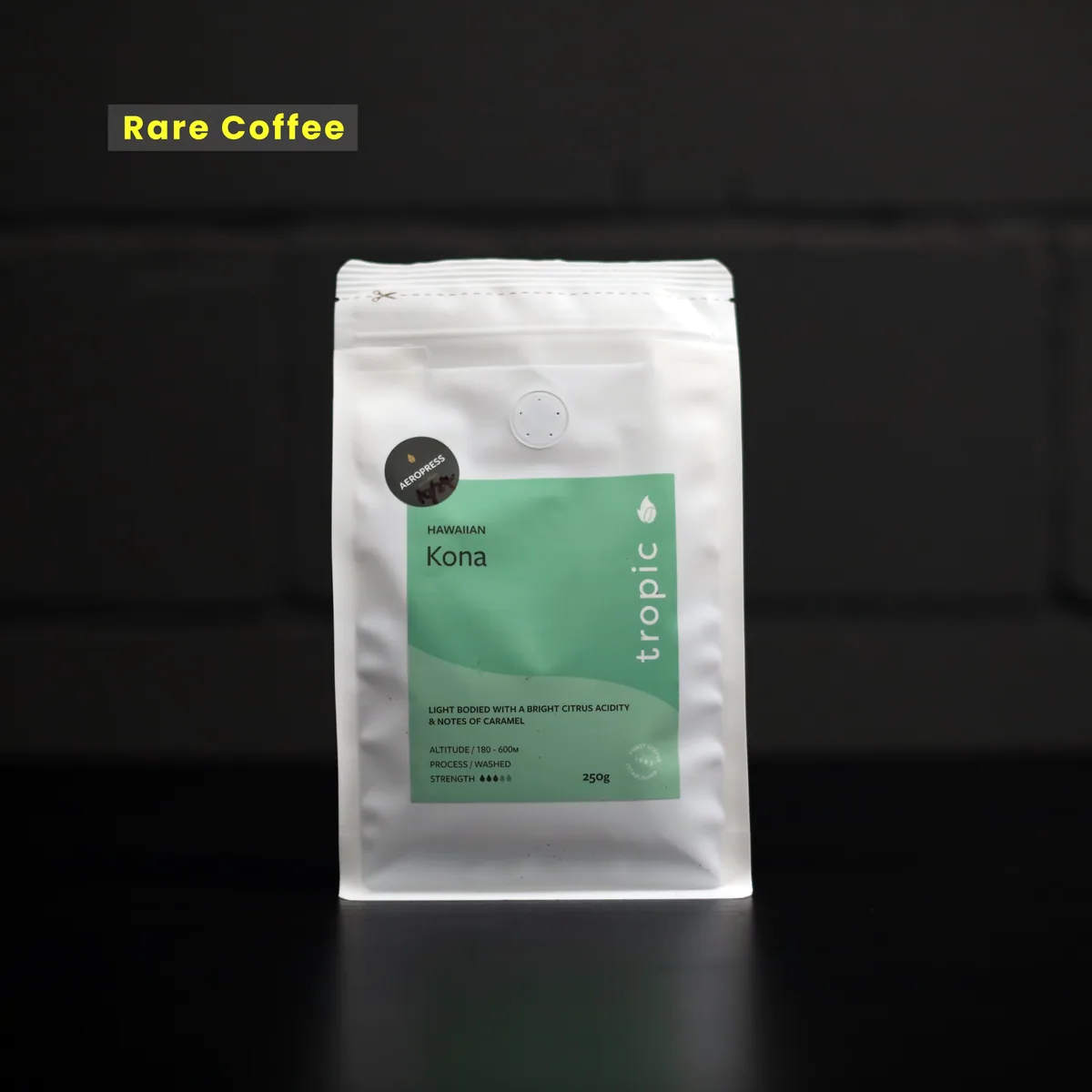 hawaiian kona coffee - hawaii + hawaiian kona coffee by tropic coffee ltd