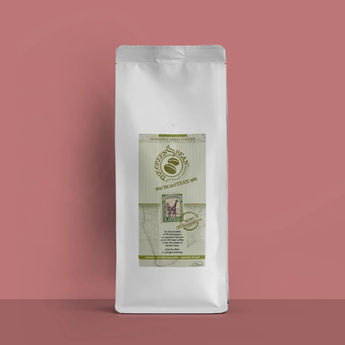 green bean - tanzania coffee by green bean coffee roastery