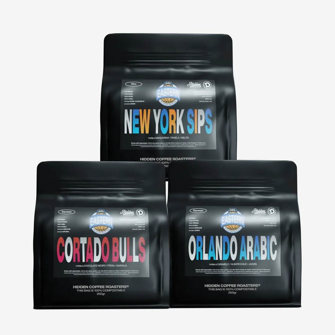 pack “eastern” all stars – hidden x drafteados coffee by hidden coffee roasters - les corts