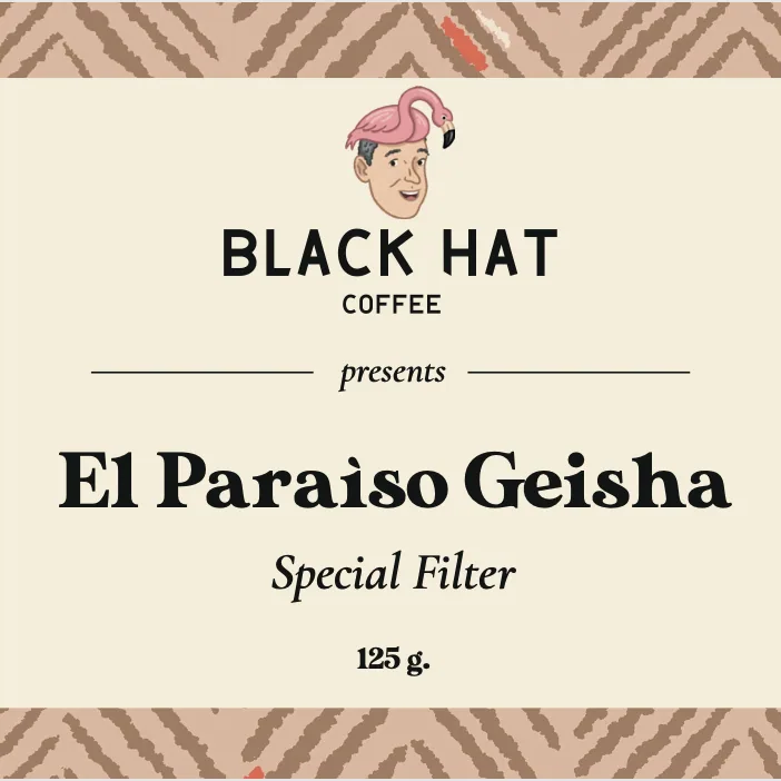 el paraiso geisha - special filter, thermal schock, colombia coffee by black hat coffee - specialty espresso bar