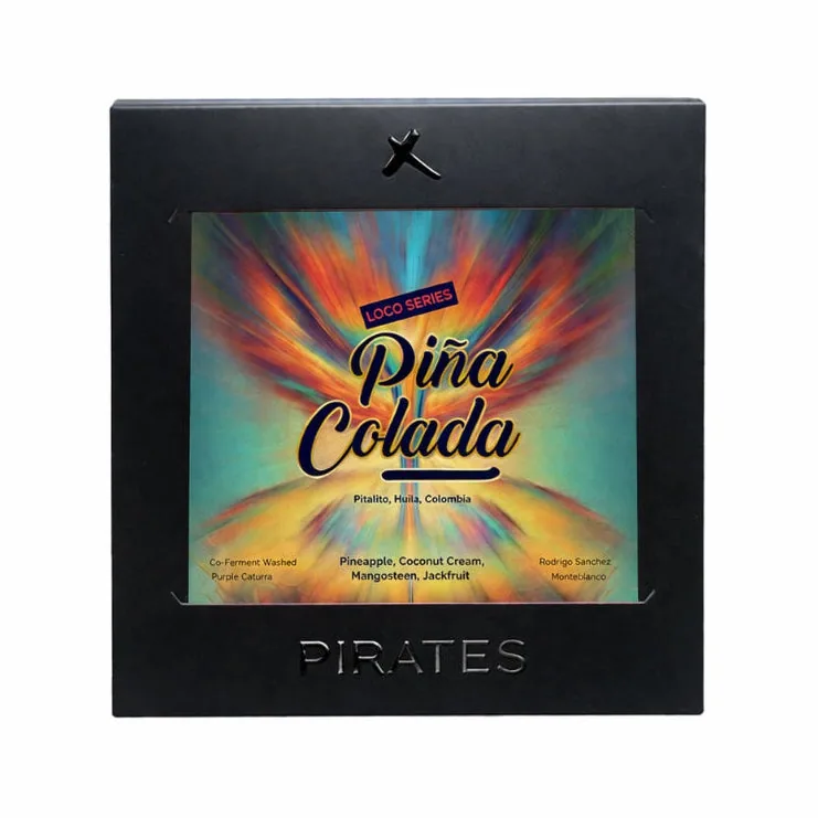 piña colada: colombia co-ferment washed coffee by pirates of coffee