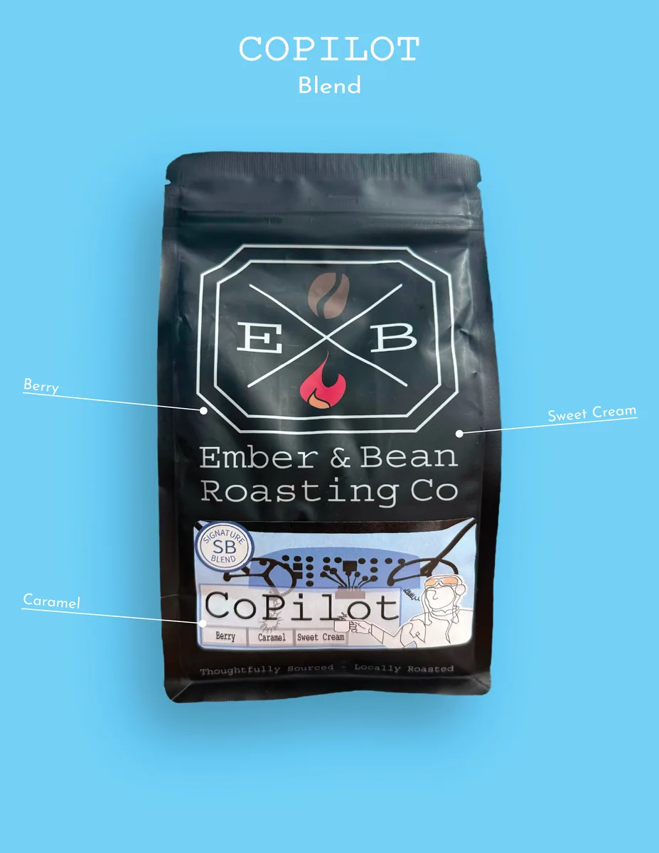 co pilot coffee by ember and bean roasting co