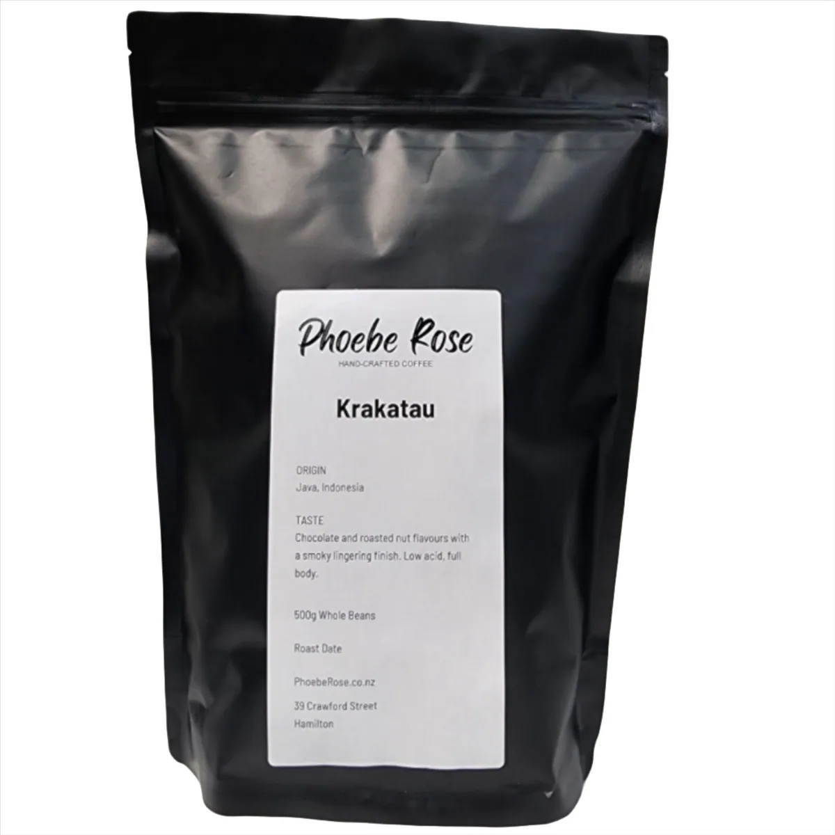 krakatau single origin coffee by phoebe rose coffee roaster