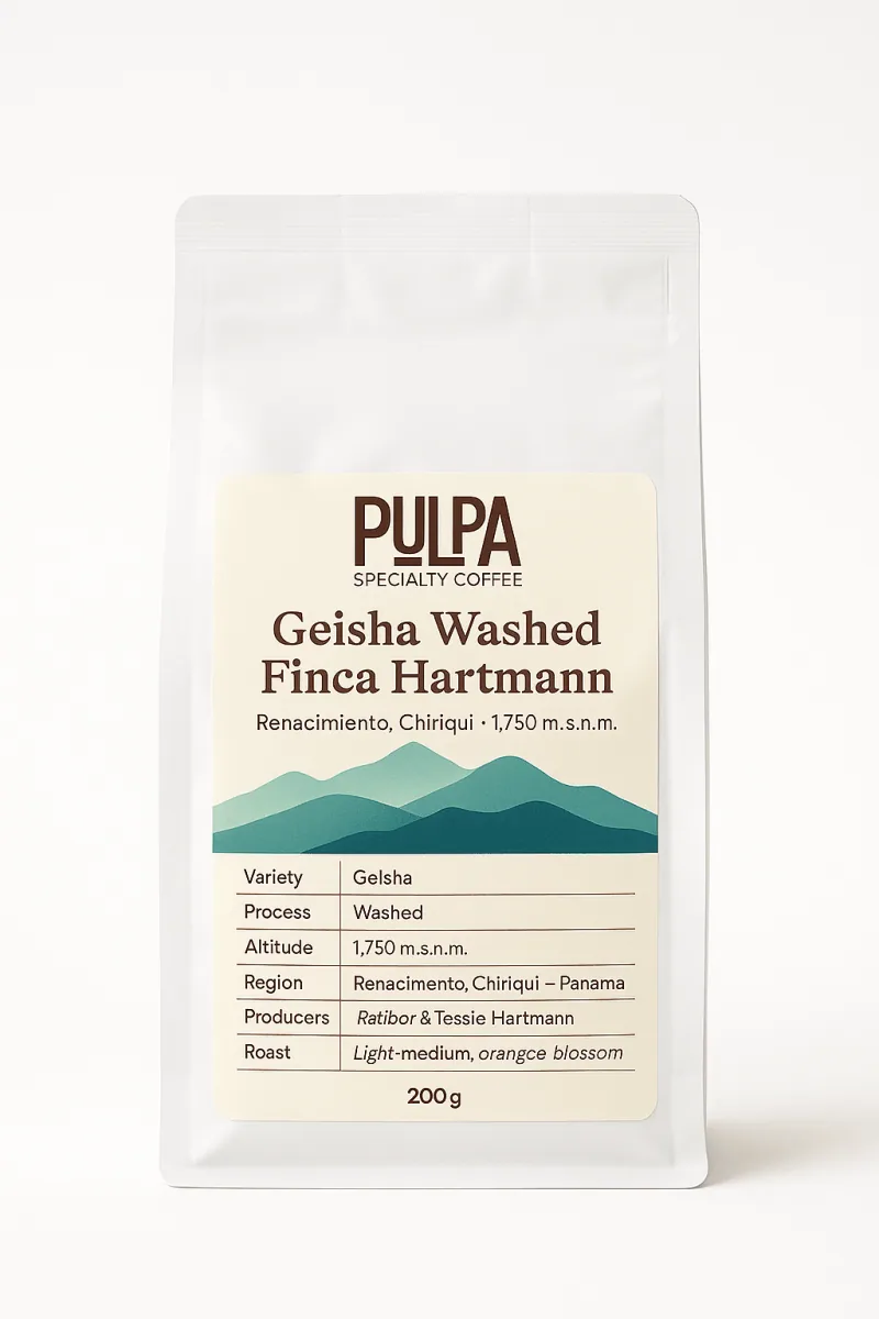 geisha washed finca hartmann coffee by pulpa