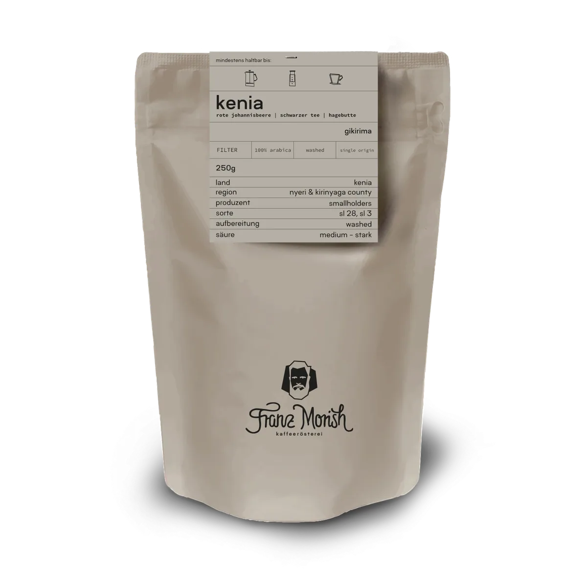 kenia gikirima - filterkaffee coffee by franz morish coffee roastery