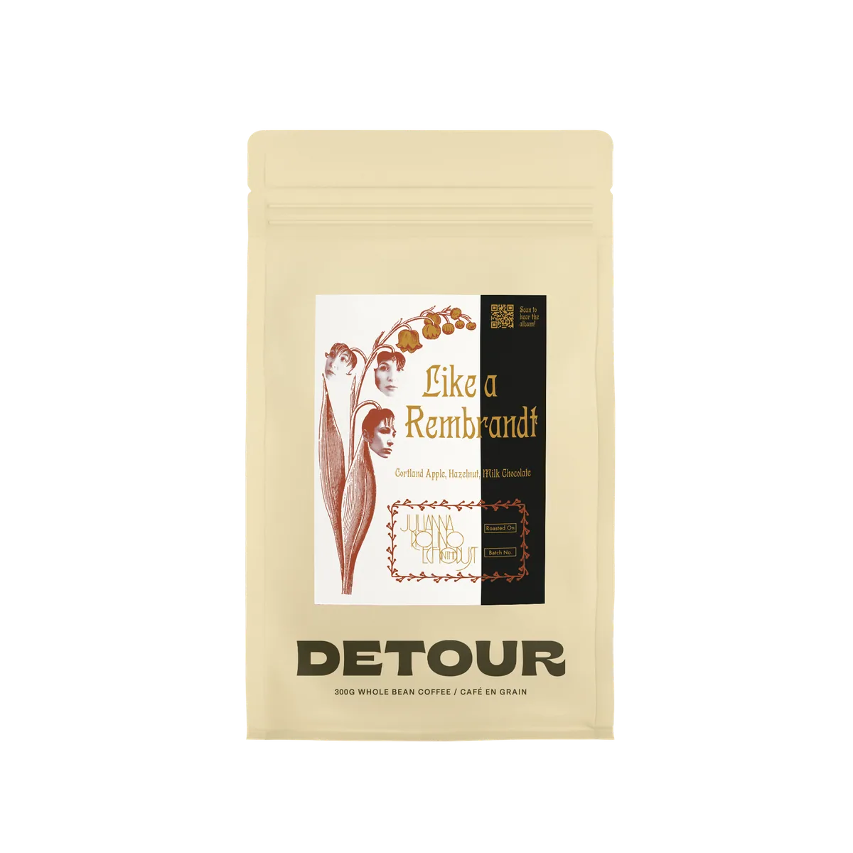 like a rembrandt | artist collab x julianna riolino - guatemala coffee by detour coffee roasters